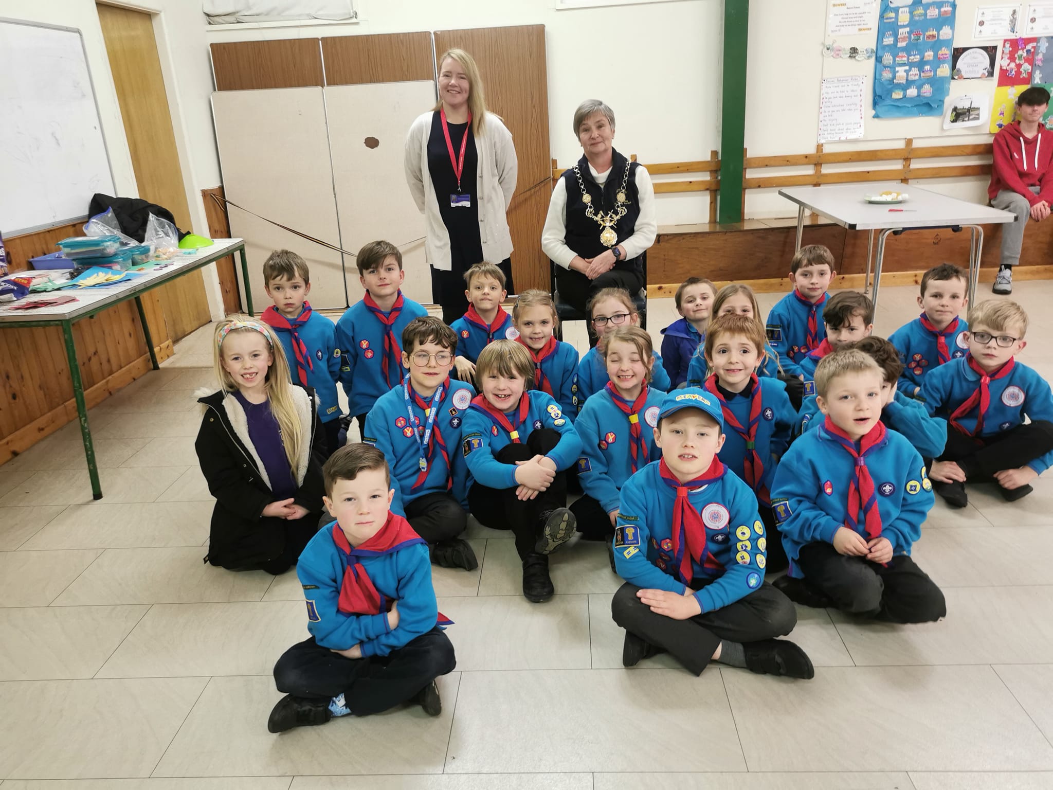 Beavers Mayor Visit