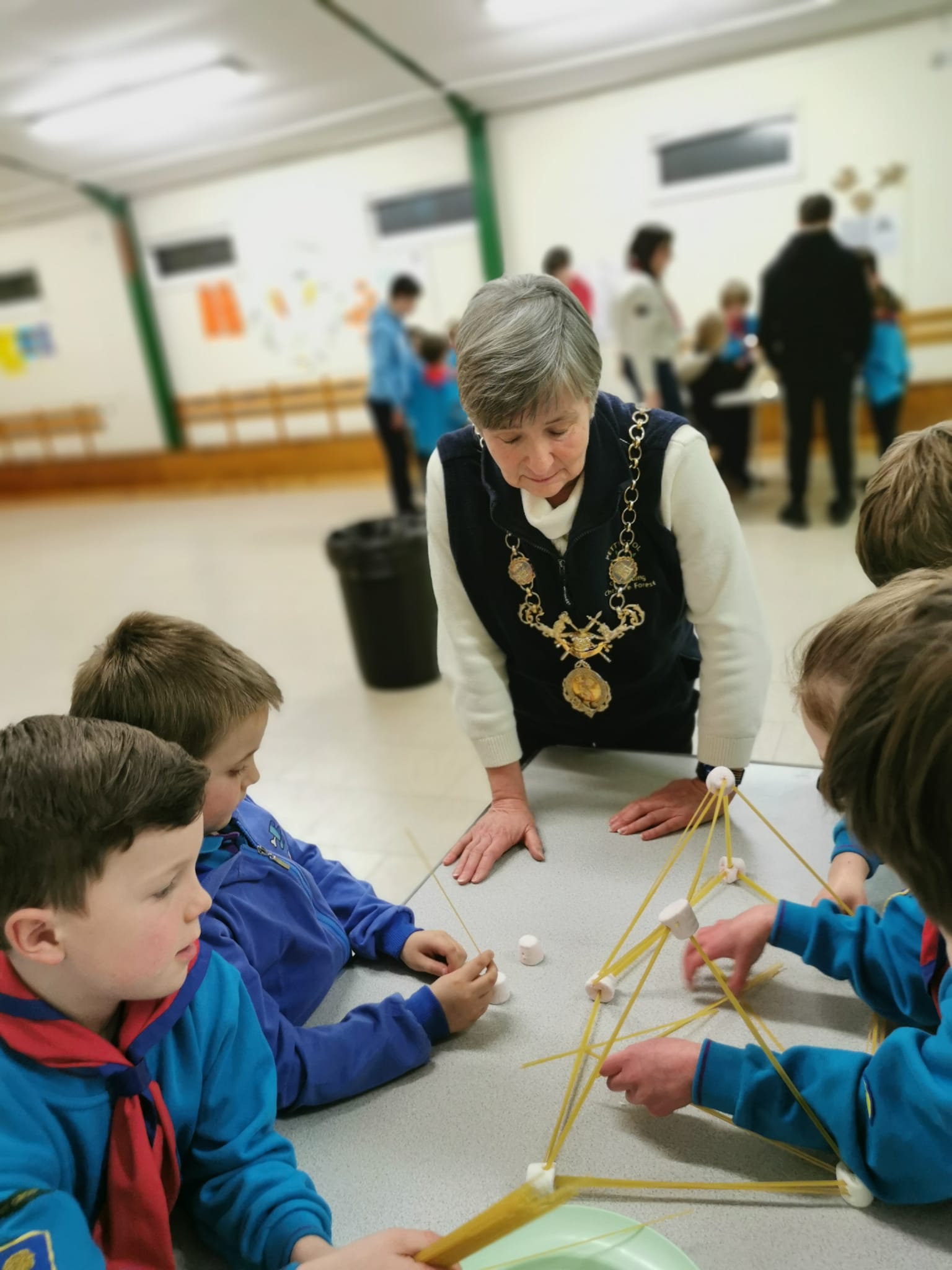 Beavers Mayor Visit