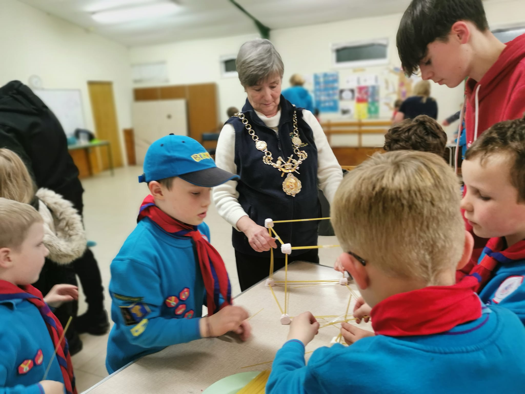 Beavers Mayor Visit