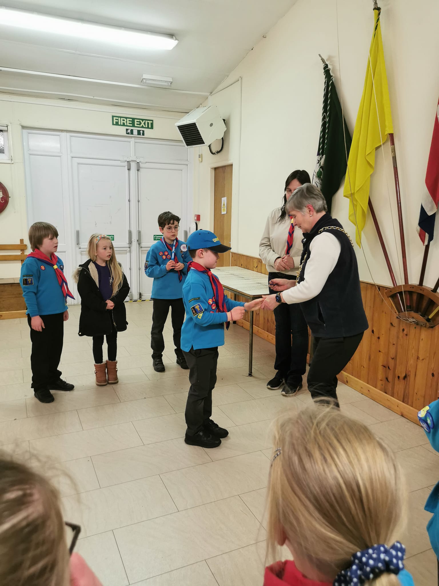 Beavers Mayor Visit