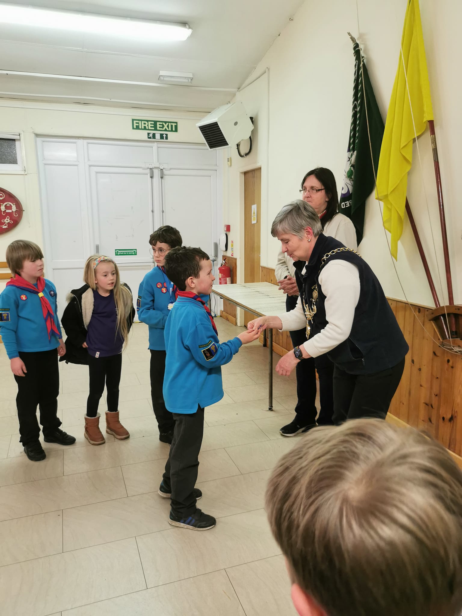 Beavers Mayor Visit
